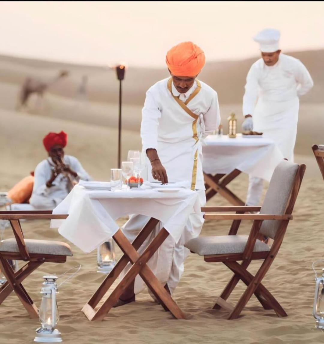 Saffron Heritage Desert Camp Jaisalmer Dış mekan fotoğraf